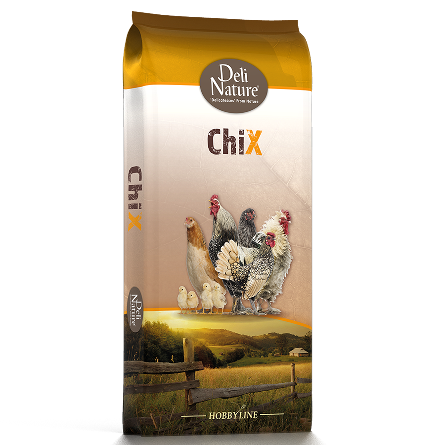 Deli Nature ChiX Laying Pellet eggleggingspellets til høns, 20 kg