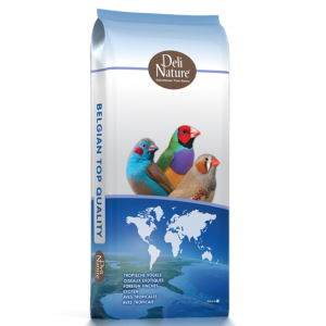 Deli Nature Foreign Finches Basic fôr til tropiske finker i 20 kg sekk