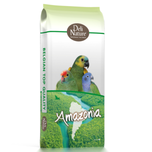 Deli Nature Parrots Amazonia fôr til amazon- og pionuspapegøyer i 15 kg sekk