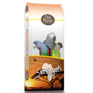 Deli Nature Parrots Serengeti fôr til afrikanske papegøyer i 15 kg sekk